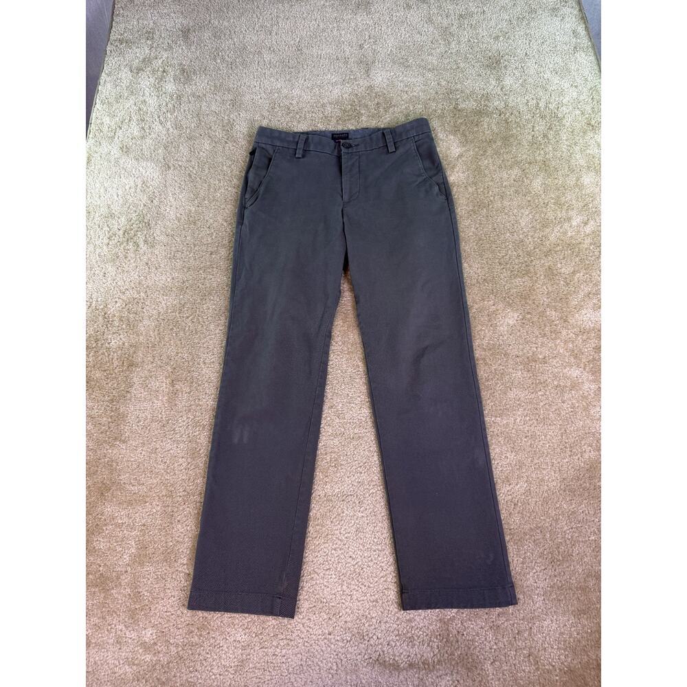 Dockers Slim Tapered Pants Men's 30x30 Gray Casual Cotton Blend D601